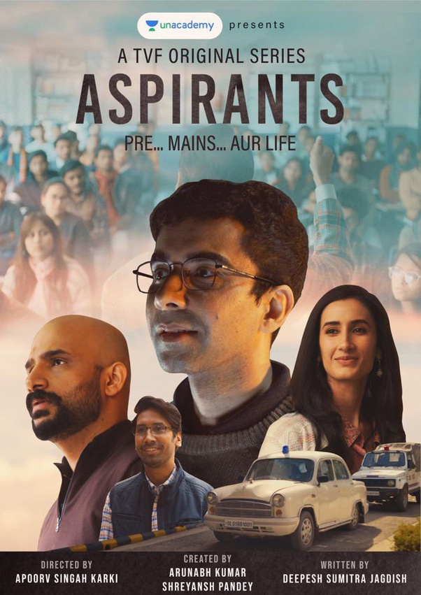 aspirants tvf web series