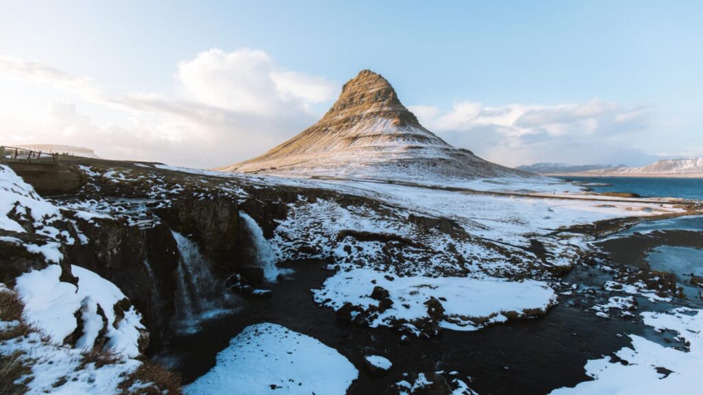 Kirkjufell Mountain in Iceland