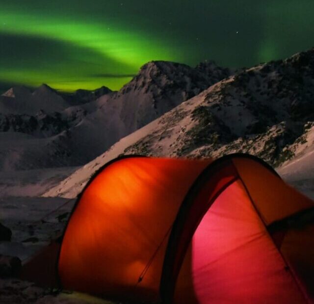 Camping in Anchorage, Alaska