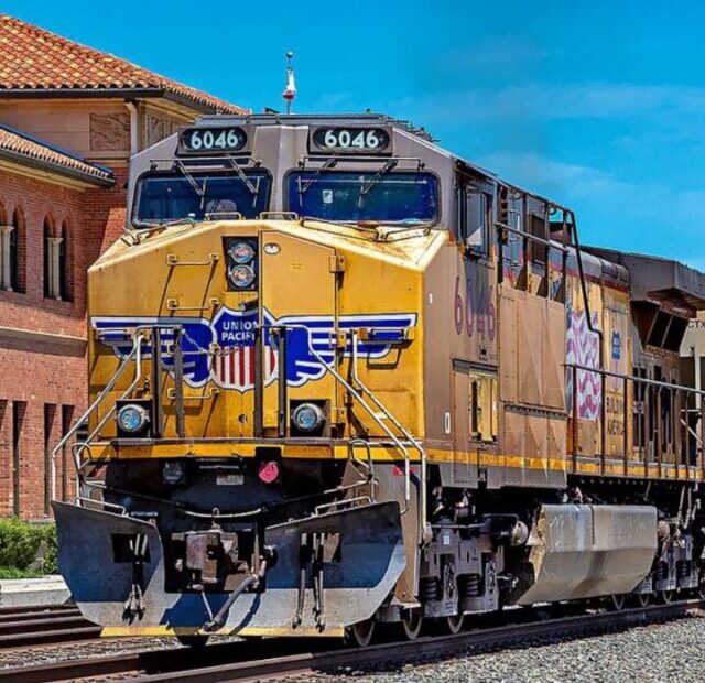 Train in Stockton, California