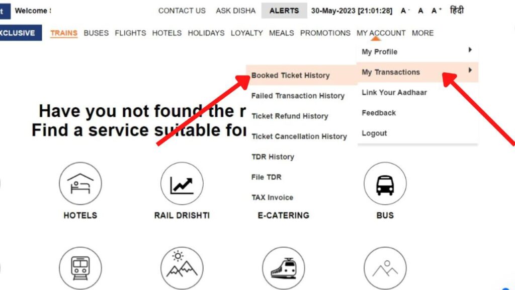 Train Ticket PDF Download Online Process Via IRCTC 2023