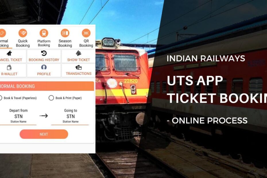 How To Book Unreserved (Local Or Express) Train Tickets On UTS
