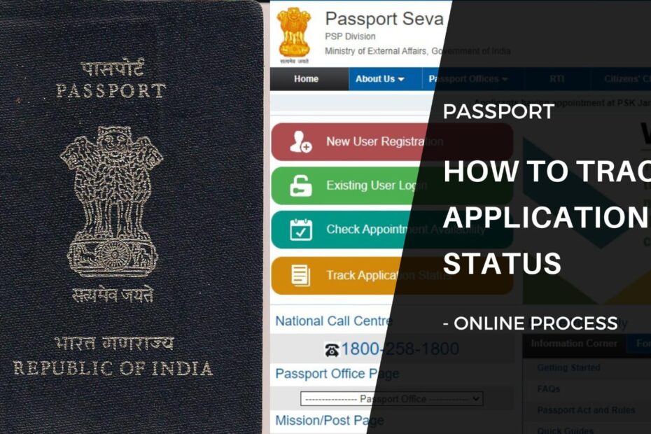 How to Check (Track) Passport Status Online In India