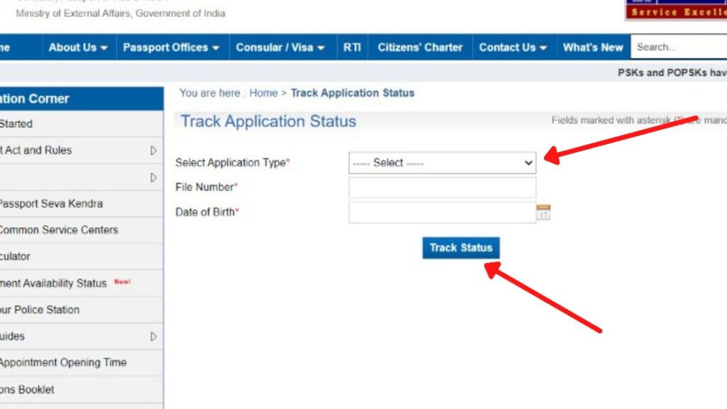How to Check (Track) Passport Status Online In India 2024