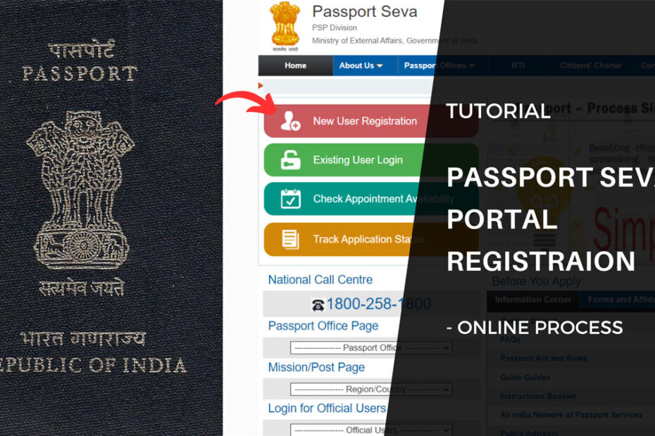 How To Register Online On The Passport Seva Portal (In India)
