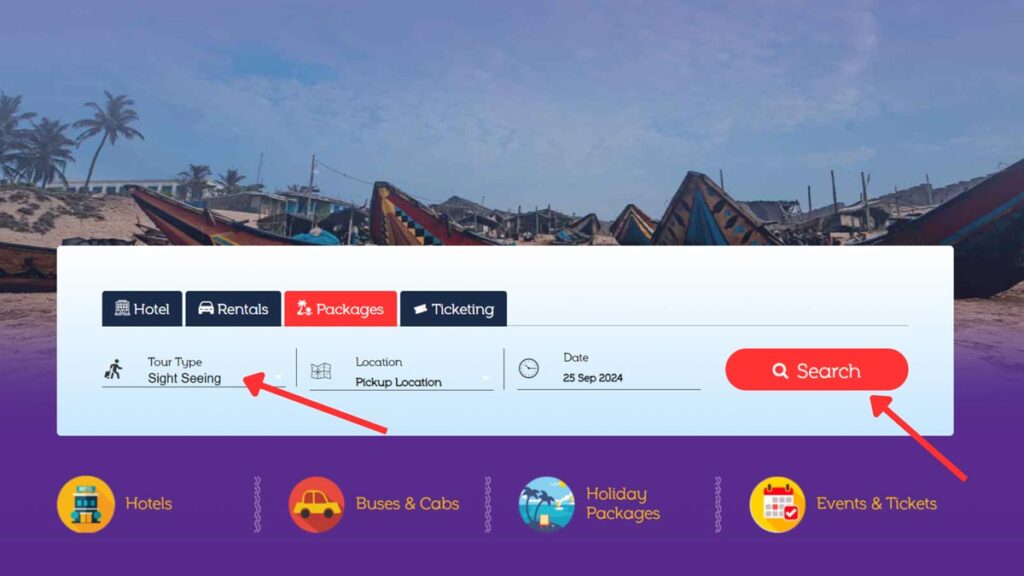 How to Book OTDC Local Sight Seeing Bus